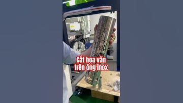 Cắt tạo hình hoa văn bằng máy cắt ống laser cnc.        #catlasercnc #lasercuting  #catonglaser