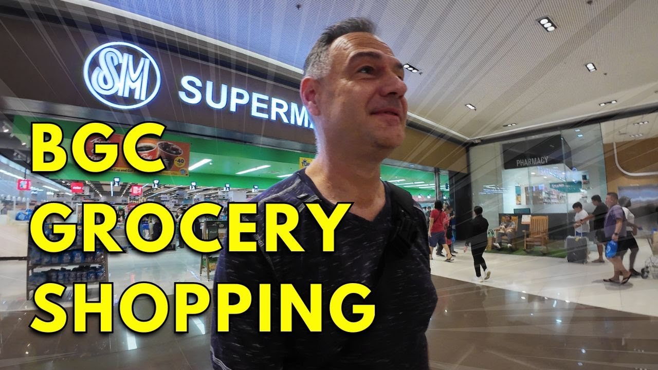 Grocery Shopping in BGC | Manila Philippines
