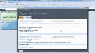 IDT Contract Request Part 1 - OnBase by Hyland