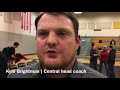 Kyle Brightman postgame vs. South