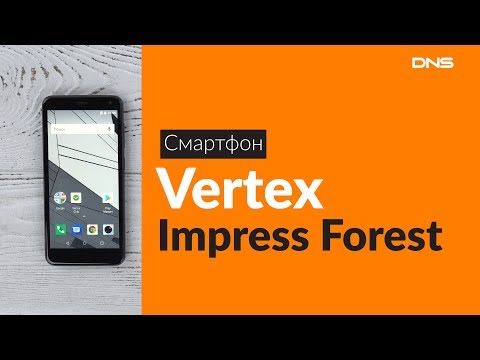 Распаковка смартфона Vertex Impress Forest / Unboxing Vertex Impress Forest