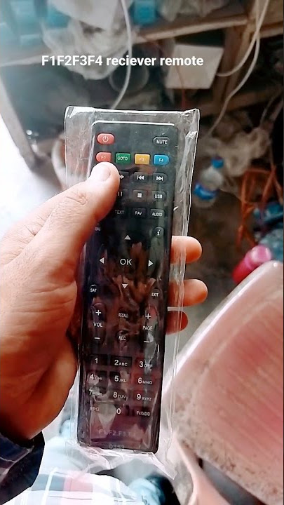 F1F2 reciever remote #shorts #dish #recievertraining #dishsetting #channel #reels #remote
