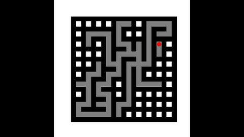Wilson maze animation