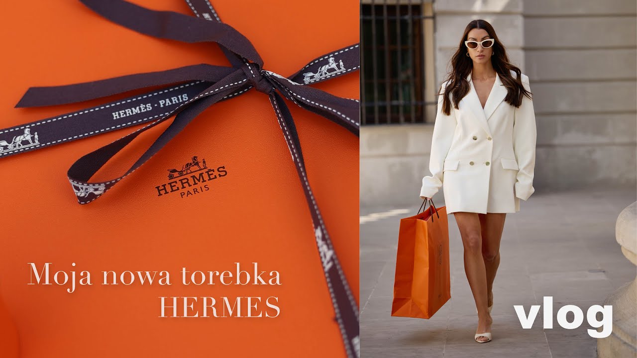 UNBOXING HERMÈS 🧡 Moja nowa torebka! Co kupiłam w Rzymie ?
