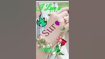 my Love Name 💗 Suraj 💗 status letter WhatsApp status video
