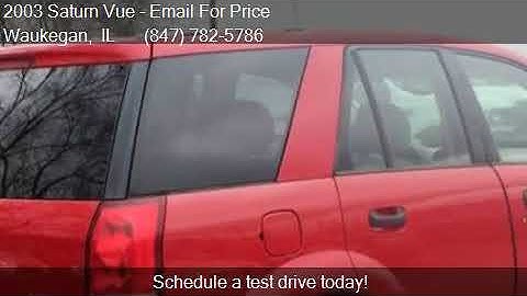 2003 Saturn Vue Base Fwd 4dr SUV V6 for sale in Waukegan, IL