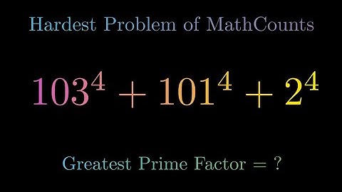 Hardest MathCounts Problem SOLVED! | Crush Chapter, State, Target, Team, Countdown 2024 2025 Prep!