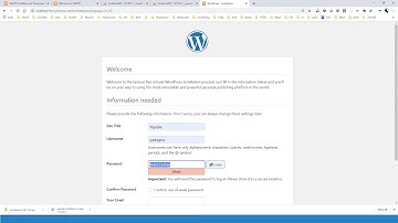 Part 5:  Content Management System in Word Press in Amharic Language Setup and Start WordPress