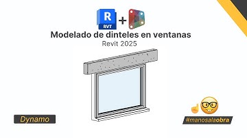 DYNAMO 2025 - MODELADO DE DINTELES EN VENTANAS - SOLO PARA CONOCEDORES 👨‍🏫👍
