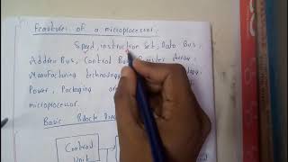 3 Types of microprocessor and its features