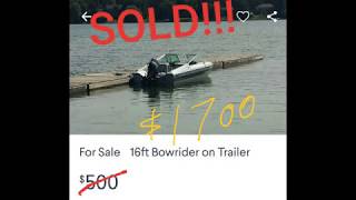 Buying and selling boats for a profit - Sink or Float ep. 1