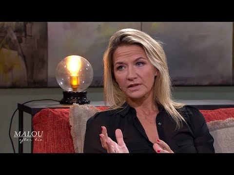 Kristin Kaspersen: "Tacksam att jag har ADHD" - Malou Efter tio (TV4)