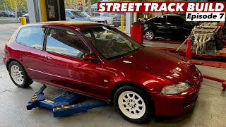 Time to Reassemble!! // 1992 Honda Civic VX // Street and Track Build Project (Ep 7)