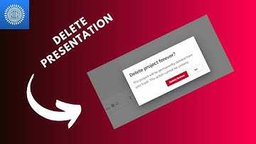 how to delete prezi presentation
