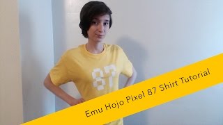 Emu Hojo Pixel 87 Shirt Tutorial - Kamen Rider Ex-Aid screenshot 2