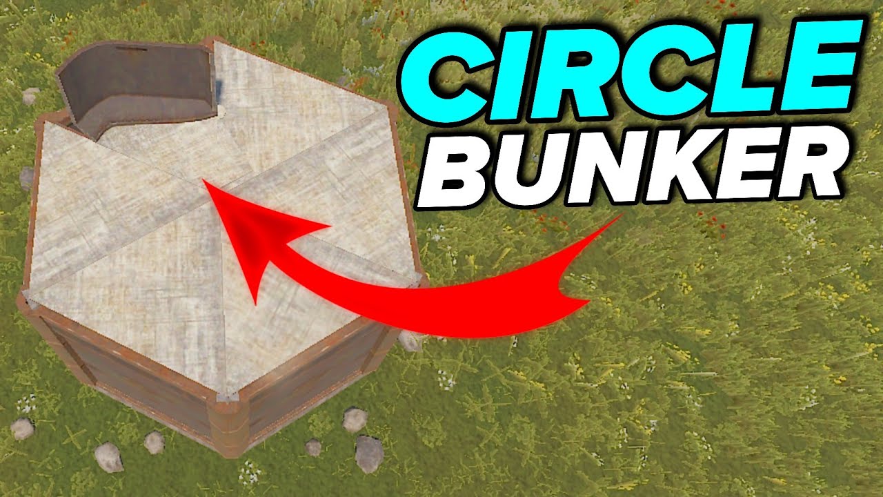🔴CIRCLE BUNKER / Rust BASE DESIGN Solo-Duo - YouTube