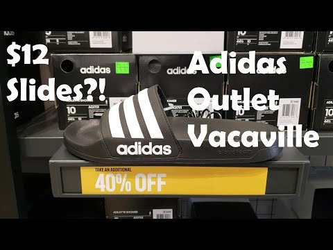 adidas-outlet-in-vacaville-near-sacramento.-craziest-deals-on-slides-ever!