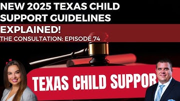NEW 2025 Child Support Updates Could Impact You!!! The Consultation: Episode 75