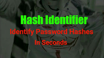 Hashes Identifier | Identify Hash Type With In Seconds | Toxic Stalker