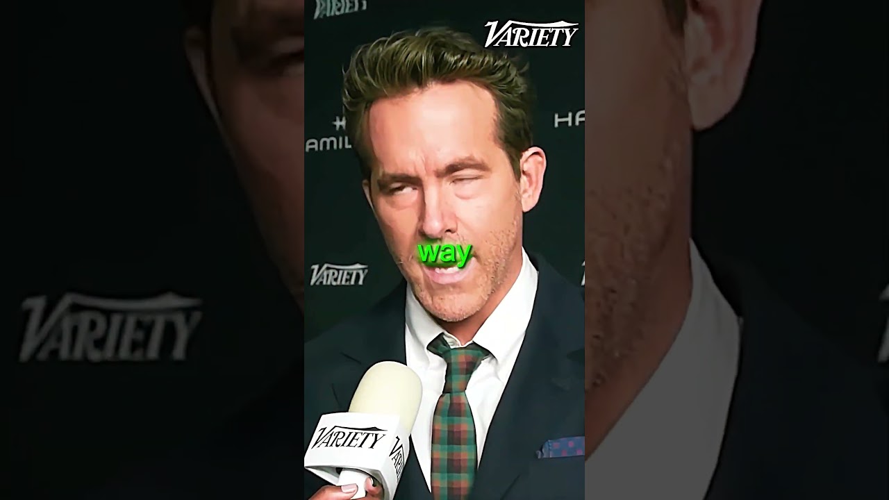 Ryan Reynolds On Why THOR was Crying In Deadpool & Wolverine! #shorts