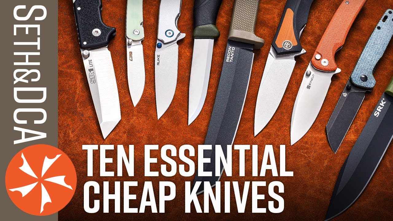 Cheap knives are friends in times of crisis