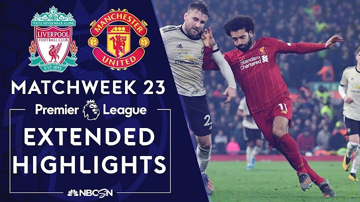 Liverpool v. Man United | PREMIER LEAGUE HIGHLIGHTS | 1/19/2020 | NBC Sports