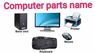 learn computer parts name with hammutv|computer parts ke naam jane|computer parts for kids