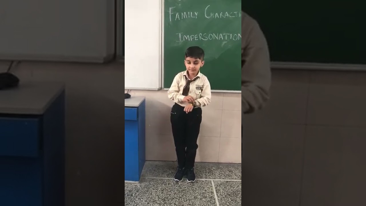 Parv anttal  by family character  impersonation 