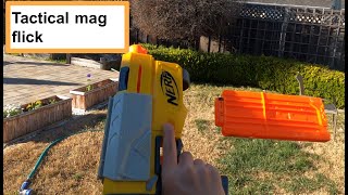 Tactical mag fling