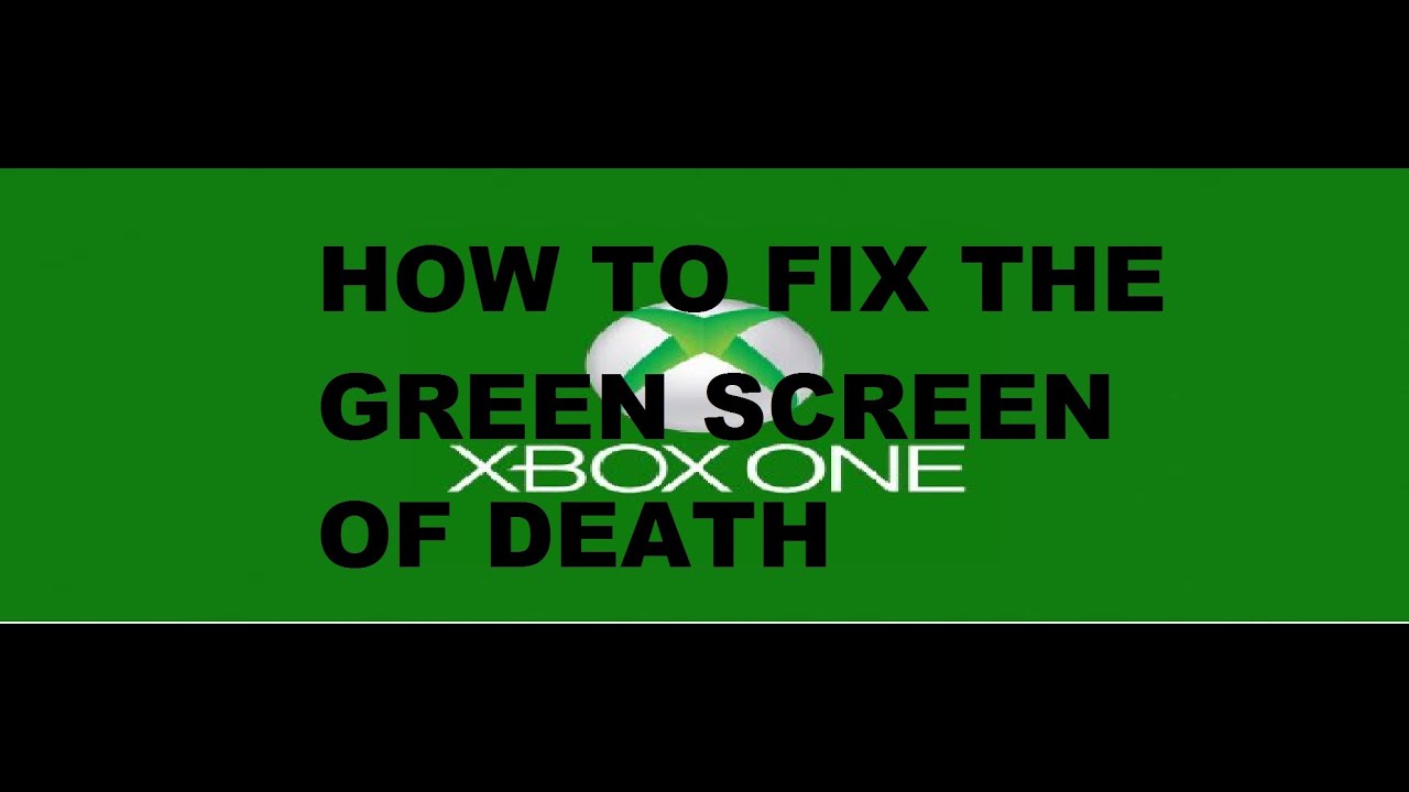 how to fix the green screen of death on xbox one no usb xbox one stuck on green screen