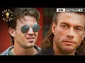Fighting Off The Street Thugs Jean Claude Van Damme Hard Target 4k HDR