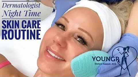 Dermatologist Night Time Face Wash Routine