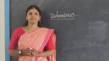 Determiners - STD 7 - English Grammar - Quantifiers.