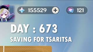 DAY 673 SAVING FOR TSARITSA