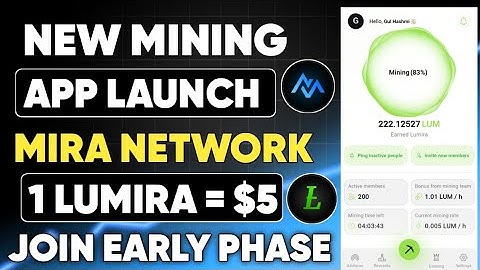 Mira Network New Mining App || Mira Network Airdrop || Lumira Coin Mining || Mira Network KYC Update