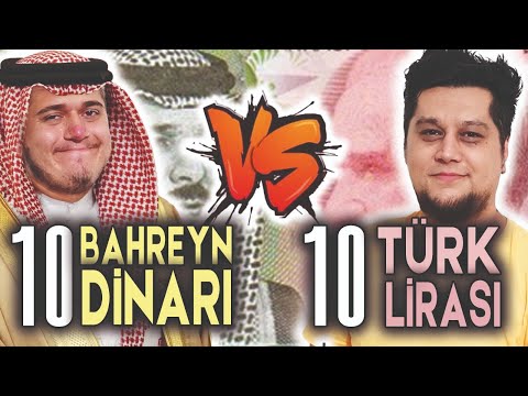 10 BAHREYN DİNARI vs 10 TÜRK LİRASI - HEDİYE ALIŞVERİŞİ