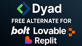 Dyad : Free alternate for Lovable, Bolt and Replit for no code AI app 