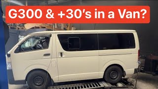 G300 Gturbo And 30 Injectors Install 1Gd Toyota Hiace