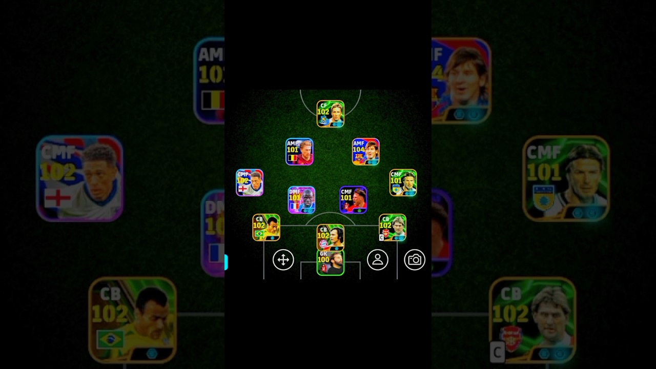 efootball 3421 formation 2025 🥶😱 