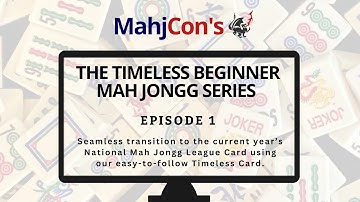 Episode 1:Introduction | Learn American Mah Jongg, Mahjong