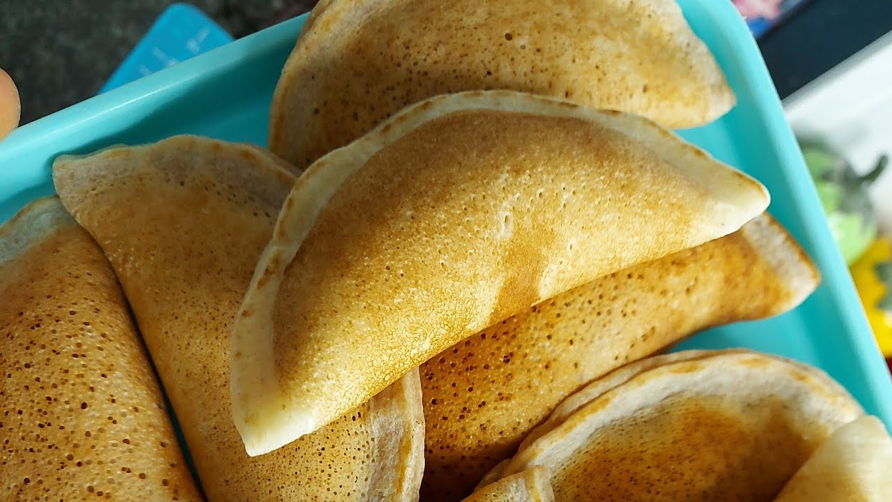 القطايف بالدقيق البر😋 دقيق القمح الكامل بدون قلي حلويات رمضان🌙 بسعرات حراريه اقل من مطبخ خلود