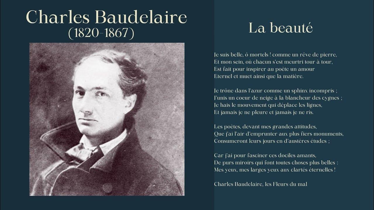 La beauté, Charles Baudelaire - YouTube