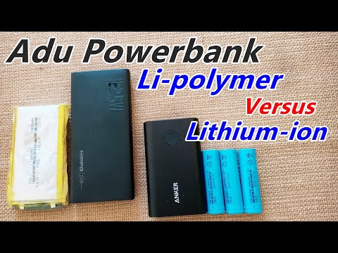 Test Perbandingan Powerbank Kualitas Awet Cell Baterai Lithium Ion VS Cell Baterai Lithium Polymer
