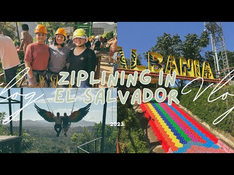 Ziplining in El Salvador Vlog | Café Albania El Salvador