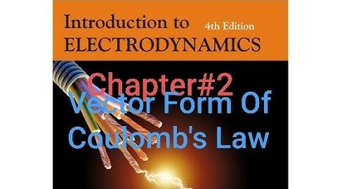 Vector Form Of Coulom