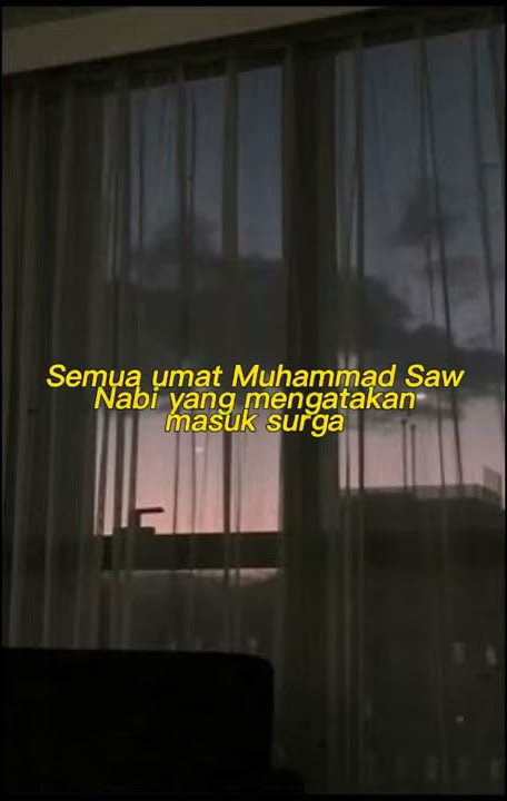Story Wa Ceramah Ustadz Abdul Somad 'Semua Umat Nabi Muhammad SAW Pasti Masuk Surga' (Status Wa)