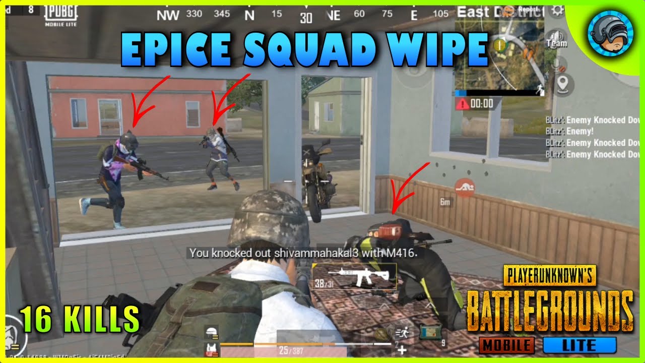 Epic Solo Squad Wipe PUBG MOBILE LITE Ruch Gameplay - YouTube