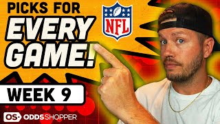 Week 9 NFL Picks & Predictions For EVERY Game