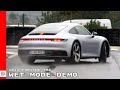 2020 Porsche 992 911 Wet Mode Demo