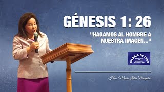 Génesis 1: 26 "Hagamos al hombre a nuestra imagen...", Hna. María Luisa Piraquive, IDMJI